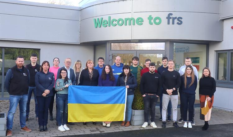 FRS Network makes €20,000 donation towards victims of Ukraine Conflict