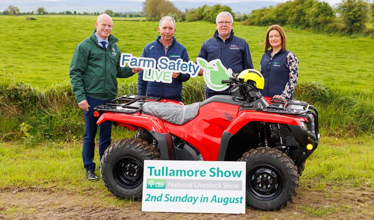 Quad Bike Demonstrations at Farm Safety Live - Tullamore Show 2023